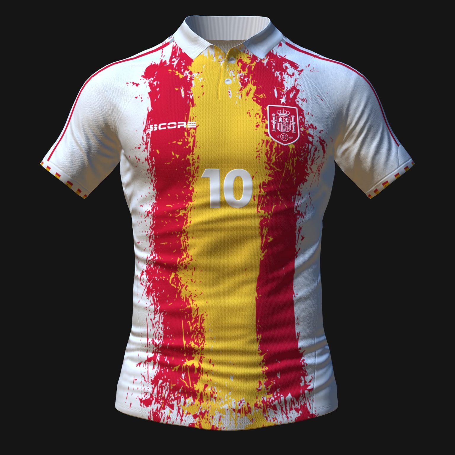 Spain Away Concept Jersey (SPG) 2024 Soccer City