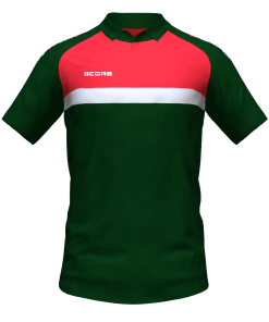 Score Stripe Duo Polo bottle-red-white
