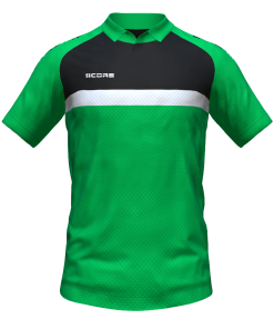 Score Stripe Duo Polo green-black-white