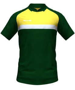 Score Stripe Duo Polo bottle-yellow-white