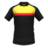 Score Stripe Duo Polo black-yellow-red