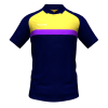 Score Stripe Duo Polo navy-yellow-purple