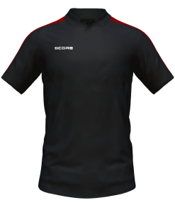 Score Classic Polo black-maroon