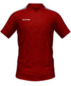 Score Classic Polo maroon-grey