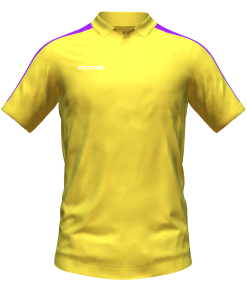 Score Classic Polo yellow-purple