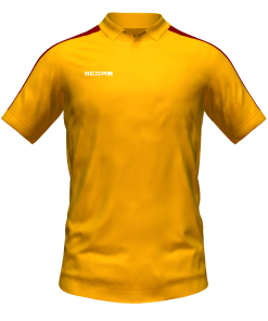 Score Classic Polo orange-maroon