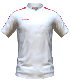 Score Classic Polo white-red