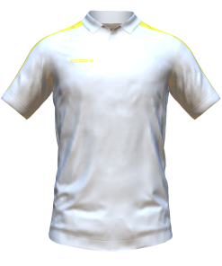 Score Classic Polo white-yellow