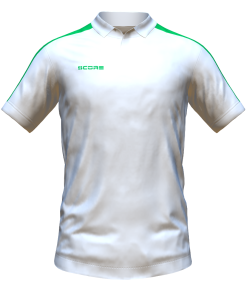 Score Classic Polo white-green