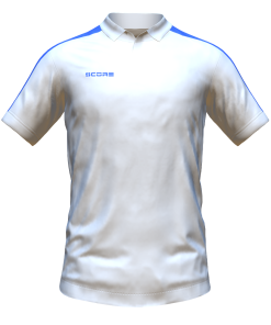 Score Classic Polo white-royal