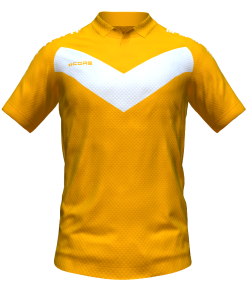Score Basic V Polo orange-white