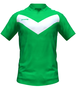 Score Basic V Polo green-white