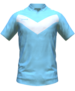 Score Basic V Polo sky-white