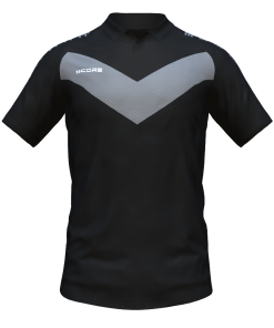 Score Basic V Polo black-grey