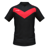 Score Basic V Polo black-red