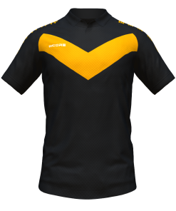 Score Basic V Polo black-orange