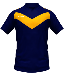 Score Basic V Polo navy-orange