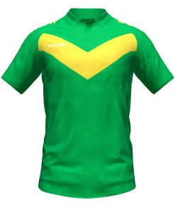 Score Basic V Polo green-yellow