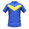 Score Basic V Polo royal-yellow
