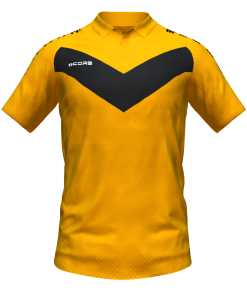 Score Basic V Polo orange-black