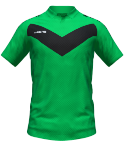 Score Basic V Polo green-black
