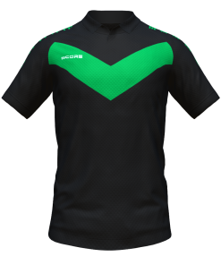 Score Basic V Polo black-green