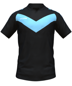 Score Basic V Polo black-sky
