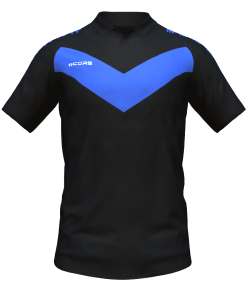 Score Basic V Polo black-royal