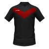 Score Basic V Polo black-maroon