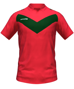 Score Basic V Polo red-bottle
