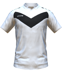Score Basic V Polo white-black