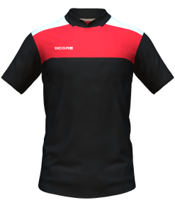 Score Tricol Polo black-red-white