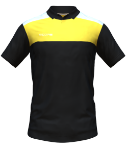 Score Tricol Polo black-yellow-white