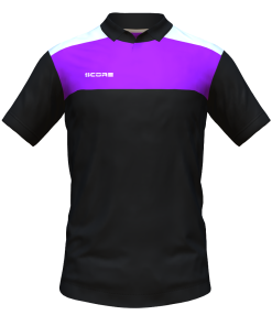 Score Tricol Polo black-purple-white