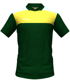 Score Tricol Polo bottle-yellow-white