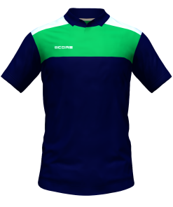 Score Tricol Polo navy-green-white