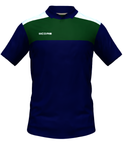 Score Tricol Polo navy-bottle-white