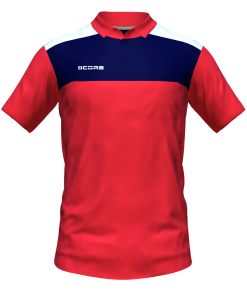 Score Tricol Polo red-navy-white