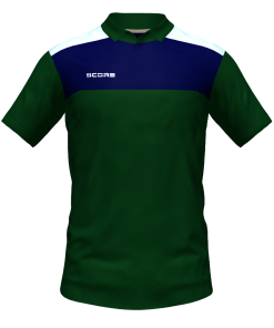 Score Tricol Polo bottle-navy-white