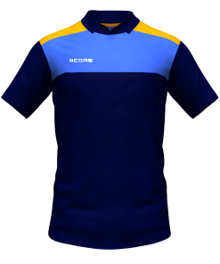 Score Tricol Polo navy-royal-orange