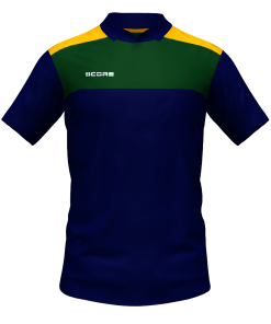 Score Tricol Polo navy-bottle-orange