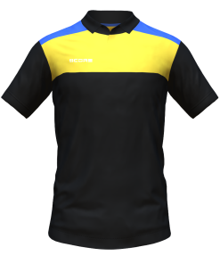 Score Tricol Polo black-yellow-royal