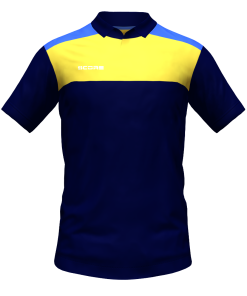 Score Tricol Polo navy-yellow-royal