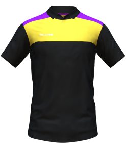 Score Tricol Polo black-yellow-purple