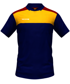 Score Tricol Polo navy-orange-maroon