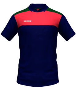 Score Tricol Polo navy-red-bottle