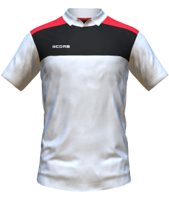 Score Tricol Polo white-black-red
