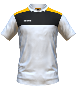 Score Tricol Polo white-black-orange