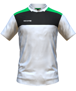 Score Tricol Polo white-black-green