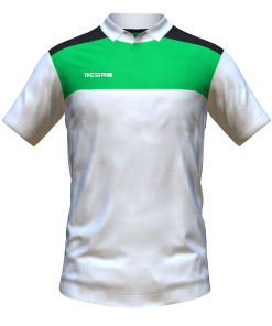 Score Tricol Polo white-green-black